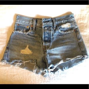 High Waist Levi Shorts